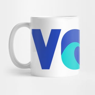 VOTE For The Climate Turn Out Blue Democratic Independent Voters for the Ocean Earth Mug